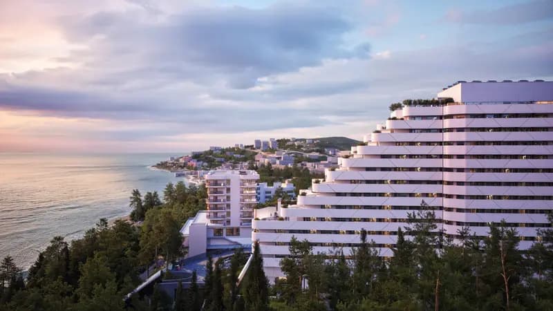 Фасадные работы ЖК Лайнер — сентябрь 2025